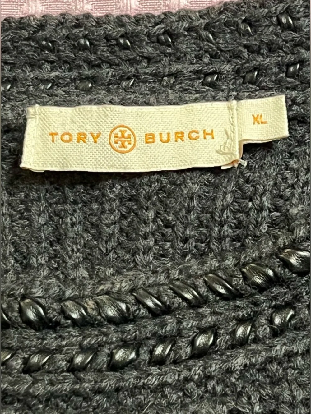Tory Burch waffle knit